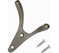 Крючок-вешалка StahlBuro 206 SN матовый никель, европакет 16164