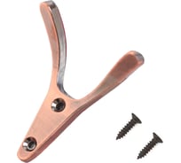 Крючок-вешалка StahlBuro 206 AC старая медь, европакет 16163