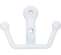 Крючок-вешалка StahlBuro 308 WW белый, европакет 16133