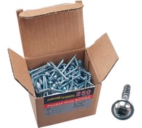 Саморезы Uniq tool UT оцинков. MAXI-LOC 1-1/2", 38 мм, частая резьба, упак. 250 шт. UTS-LML-F-250