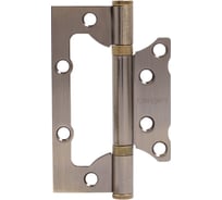 Петля накладная Стандарт без врезки, 100x63x2мм 2BB AB бронза, 1 шт. 11227