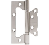 Петля накладная Стандарт без врезки, 100x63x2мм 2BB SN никель, 1 шт. 9555