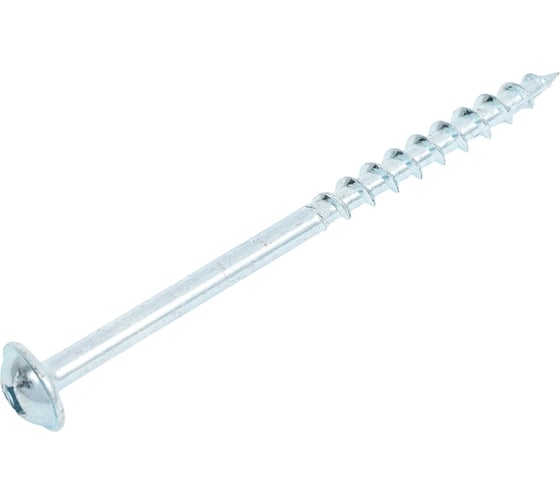 Саморезы Uniq tool UT оцинкованные MAXI-LOC 2-1/2", 64 мм, упак. 200 шт. UTS-ZML-200
