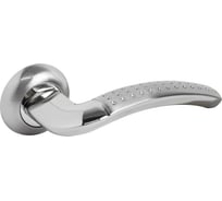 Комплект ручек Стандарт 26 SN/CP мат. никель/хром, без квадрата и стяжек (B2B) 16282