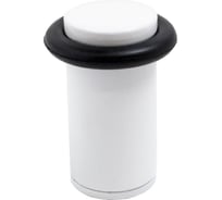 Ограничитель дверной Стандарт 588А-1 WW белый, европакет, цилиндр 13043