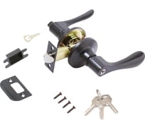 Защелка Стандарт 8531 ET BL черная, ключ/фиксатор 13400