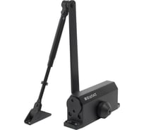 Доводчик дверной БУЛАТ ARCTIC ДД 501/3 A-B (25-85 кг) черный, морозостойкий 15365