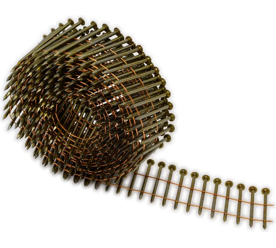 Барабанные гвозди для N65C FUBAG 2.30x45 мм, гладкие, 300 шт 140165.1