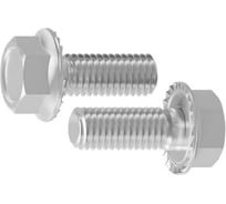 Болт шестигранный с фланцем с зазубринами Море-Метизов DIN 6921, А2, M5x12, 25 шт. BOLT6921А2M51225M