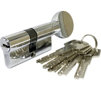 Цилиндровый механизм ZС65 (30Cx35) СР, с 5 ключами, хром Vantage & ZC65 (30Cx35) СР