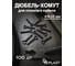Дюбель-хомут DM PLAST 6-12 для плоского кабеля, чёрный 100шт dx6-12-1dm 2