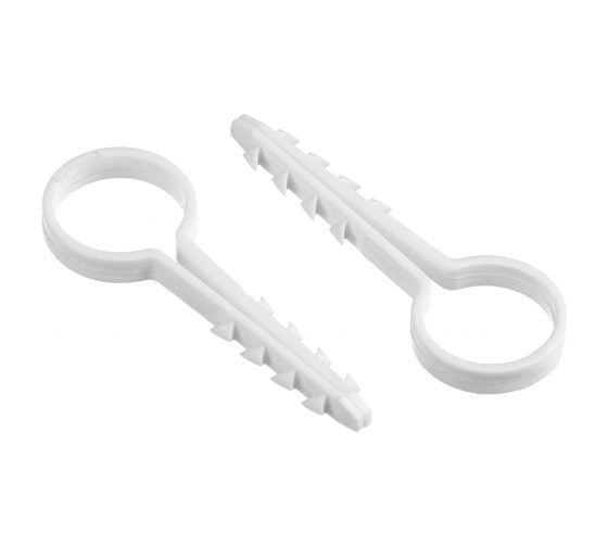 Дюбель-хомут DM PLAST 16мм для круглого кабеля, белый 100шт dx16dm