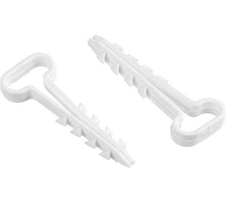 Дюбель-хомут DM PLAST 6-14 для плоского кабеля, белый, 100 шт dx6-14dm
