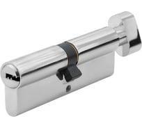 Цилиндр PALIDORE GN 90 PC (ключ/завертка, хром) GUTFLAN 98761174