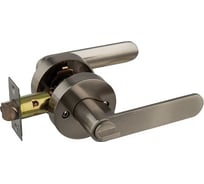 Ручка с защелкой-кноб PALIDORE 802 SN BK никель 98761557