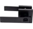 Ручка с защелкой-кноб PALIDORE 801 BLACK ET черный 98761550 2