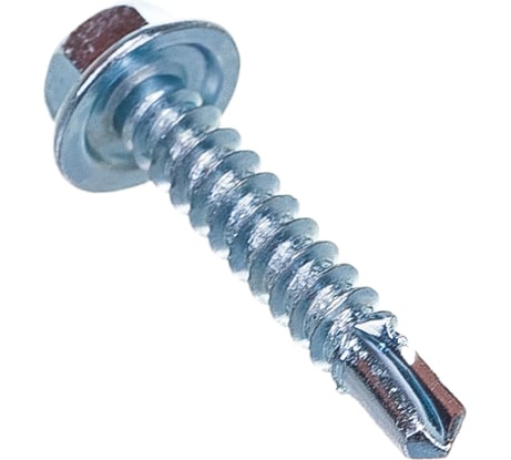 Саморез ZAMETAL 3,5 х 19 со сверлом и шестигранн. головкой  DIN 7504K, оц., уп. 1000 шт. ZA081290