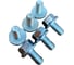 Болт с фланцем 23 БОЛТА М6x12, к.п.8.8, цинк, DIN 6921, 500 шт. УТ000027943ф500 1