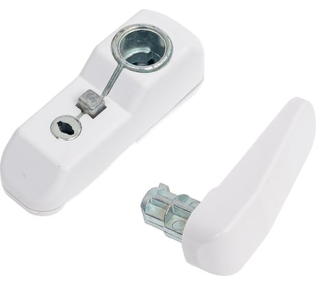 Блокирующий замок флажок для окон DORF белый EL-02_White