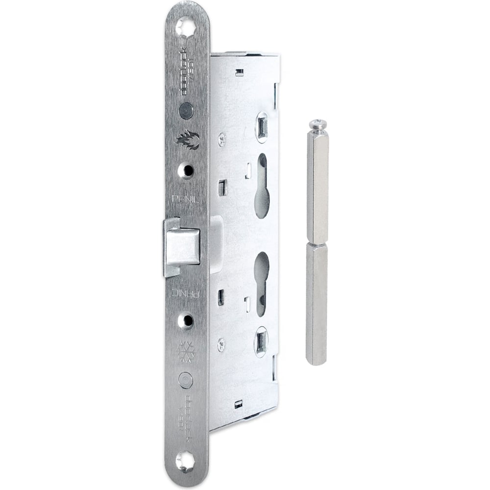 Корпус огнестойкого замка антипаник DOORLOCK V1901/65mm PZ72 ZN в