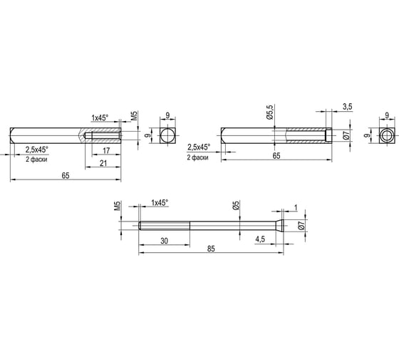 Корпус огнестойкого замка антипаник DOORLOCK V1901/65mm PZ72 ZN в комплекте с разрезным штоком 79082