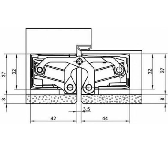 Скрытая петля SIMONSWERK Tectus TE 640 3D A8 F1 67570