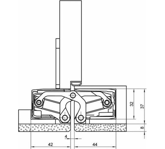 Скрытая петля SIMONSWERK Tectus TE 640 3D A8 F1 67570