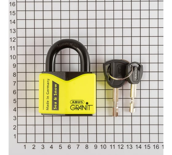 Навесной замок ABUS 37/55 Sea&Snow GRANIT Plus-System B/EFSPP 64936