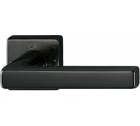 Дверная ручка HOPPE 1643/52K Dallas F9714M черный, Schnellstift, 35-55мм, без нижних розеток 65870