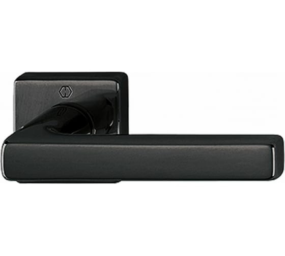 Дверная ручка HOPPE 1643/52K Dallas F9714M черный, Schnellstift, 35-55мм, без нижних розеток 65870 1