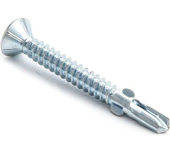 Саморез дерево-металл HIMTEX тип Flugel Torx 25, со сверлом 5,5*70 200 шт. FLUG5570