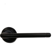 Ручки дверные алюминиевые Вантаж черный V28BL AL