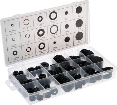 Набор сальников ТУНДРА krep 125 предметов 2919823