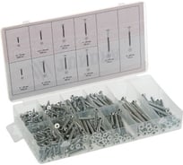 Набор саморезов с потайной головкой TUNDRA krep оцинкованных, 750 предметов 2919827