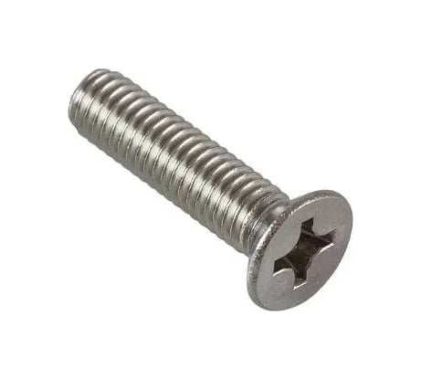 Винт с потайной головкой ВИРТУОЗ 3х20 мм DIN 965, нержавеющая сталь А2, 12 шт. 58878