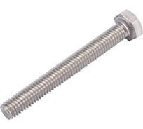 Болт с шестигранной головкой ВИРТУОЗ 12х40 мм DIN 933, нержавеющая сталь А2, 2 шт. 58755