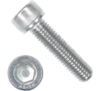 Винт 23 Болта нержавеющий, шестигранник, М8x25 мм, DIN 912, 500 шт. АС9100802593007ф500