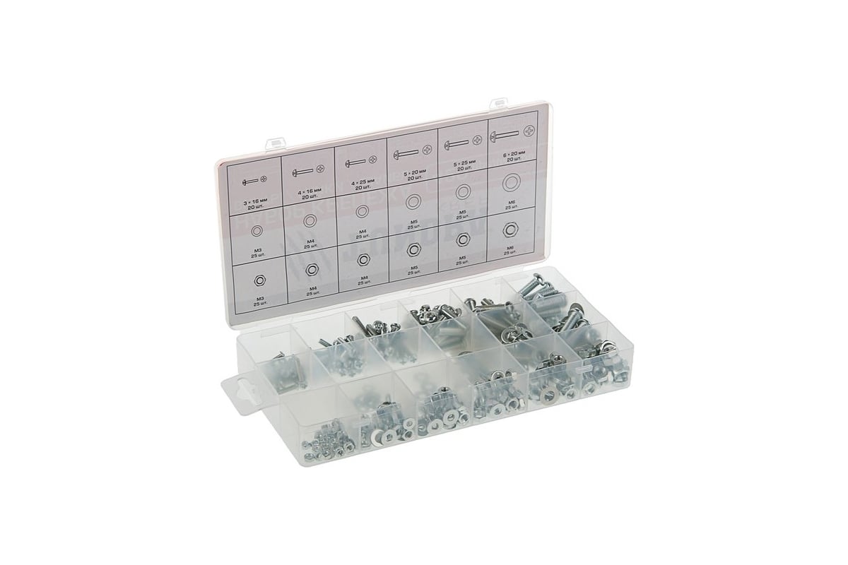Набор винтов, гаек, шайб TUNDRA krep 420 предметов 2919814 - выгодная ...