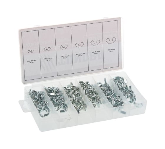 Набор барашковых гаек TUNDRA krep 150 предметов 2919817 1