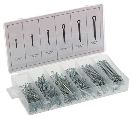 Набор шплинтов ТУНДРА krep 555 предметов 2919833