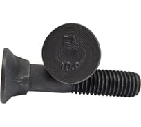Болт ZAMETAL лемешный, 16х65 мм, 10.9, DIN 608, чёр. оксид, уп. 175 шт. НП/Р ZA103610