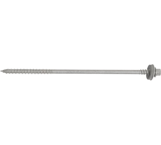Винт по бетону Skreppro 6,3(7,1)*175 Dacromet, 100 шт. ScWp(EPDM)6,3(7,1)x175(Д),100шт