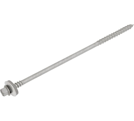 Винт по бетону Skreppro 6,3(7,1)*175 Dacromet, 100 шт. ScWp(EPDM)6,3(7,1)x175(Д),100шт
