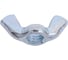Гайка барашек Стройметиз DIN 315, M 6, цинк, 100 шт. 3140048 1