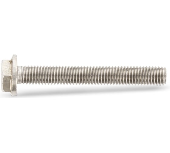 Болт Metiz-A2 DIN 6921 M6x16/16 мм, А2 нерж. с шестигр. гол. с фланцем, 2 шт. 692120616 2