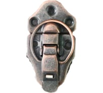 Замок для шкатулок сундуков MFK-TORG бронза, комплект ZCY-193-BR