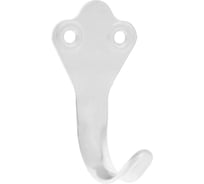 Крючок-вешалка ТУНДРА №2, покрытие цинк, 1 шт. 5299380