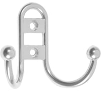 Крючок-вешалка ТУНДРА №13, цвет хром, 1 шт. 5299370