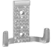 Крючок-вешалка TUNDRA №29, цвет хром, 1 шт. 5299377