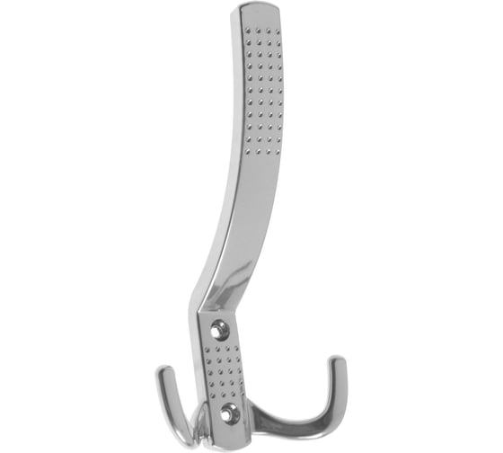 Крючок-вешалка TUNDRA №11, цвет хром, 1 шт. 5299385 1